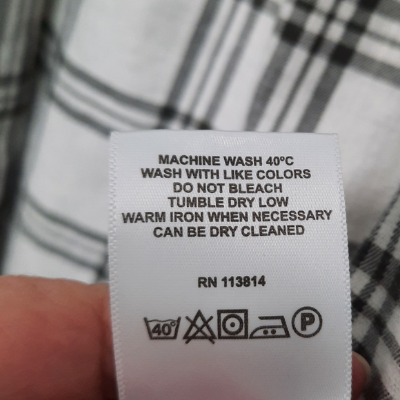 Billy Reid Cotton Plaid Button Down Shirt Long Sleeve Mens Size M Standard Fit - Picture 12 of 14